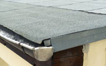 repair or replace Uphall Station flat roofing?